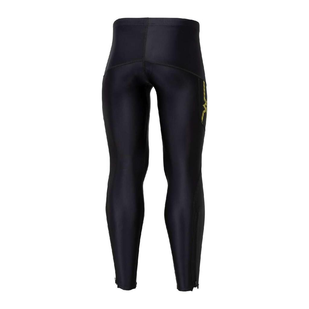 Track and Field Wear MC Line Long Tights U2MBB552 Black X Yellow M