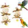 Papagei Tongcao Ball Vogelspielzeug Beißball Vogelzubehör Papagei Entlastungsspielzeug Dekompressions-Puzzle-Spielzeug Tengqiu Futter suchen