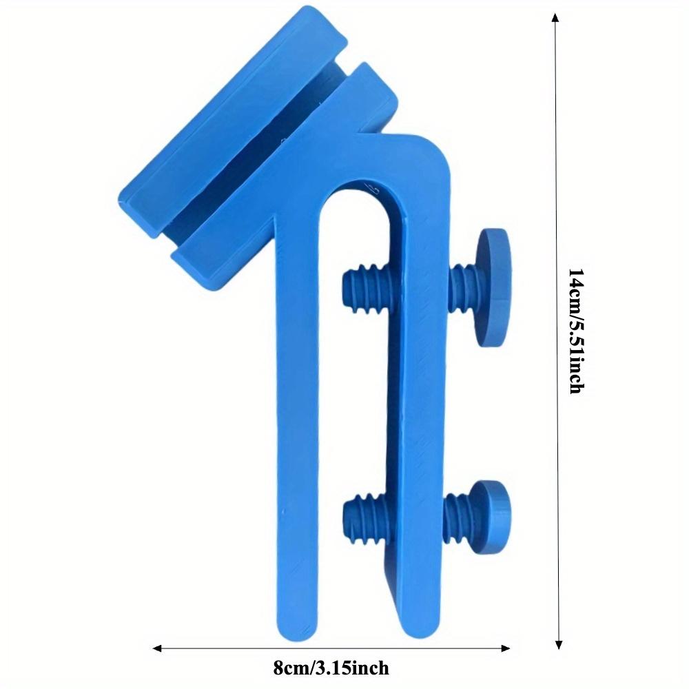 1pc Adjustable Water Pipe Clamp Durable Plastic Hose Holder Multifunctional Mounting Clip Curved Design for Easy Installation