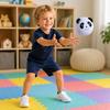 Ensemble de poufs sensoriels visage d'animal pour enfants Développement des compétences motrices Éducatif Jeu de lancer intérieur extérieur Jouet