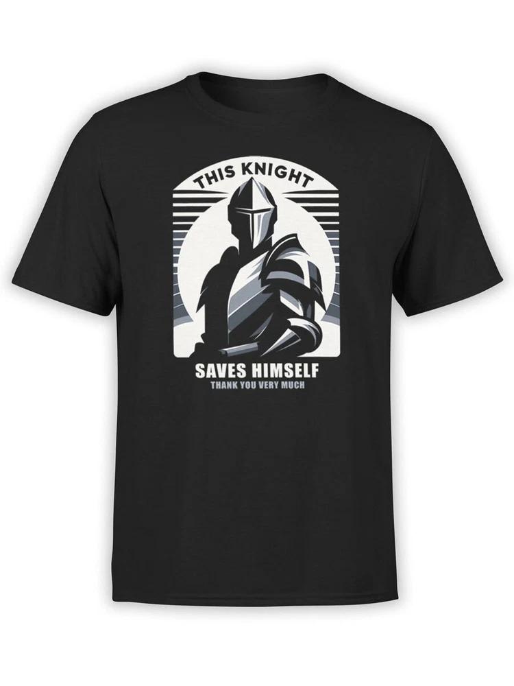 Fantucci Knights TShirt Collection SelfRescuing Knight TShirt Unisex S