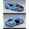 WELLY 1/24 Aston Martin VANQUISH Coupe Alloy Sports Car Model Diecasts Metal Racing Car Vehicles Model Simulation Kids Toys Gift