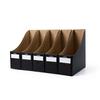 Waterproof Dormitory Student Corrugated Paper File Rack Desktop Organizer