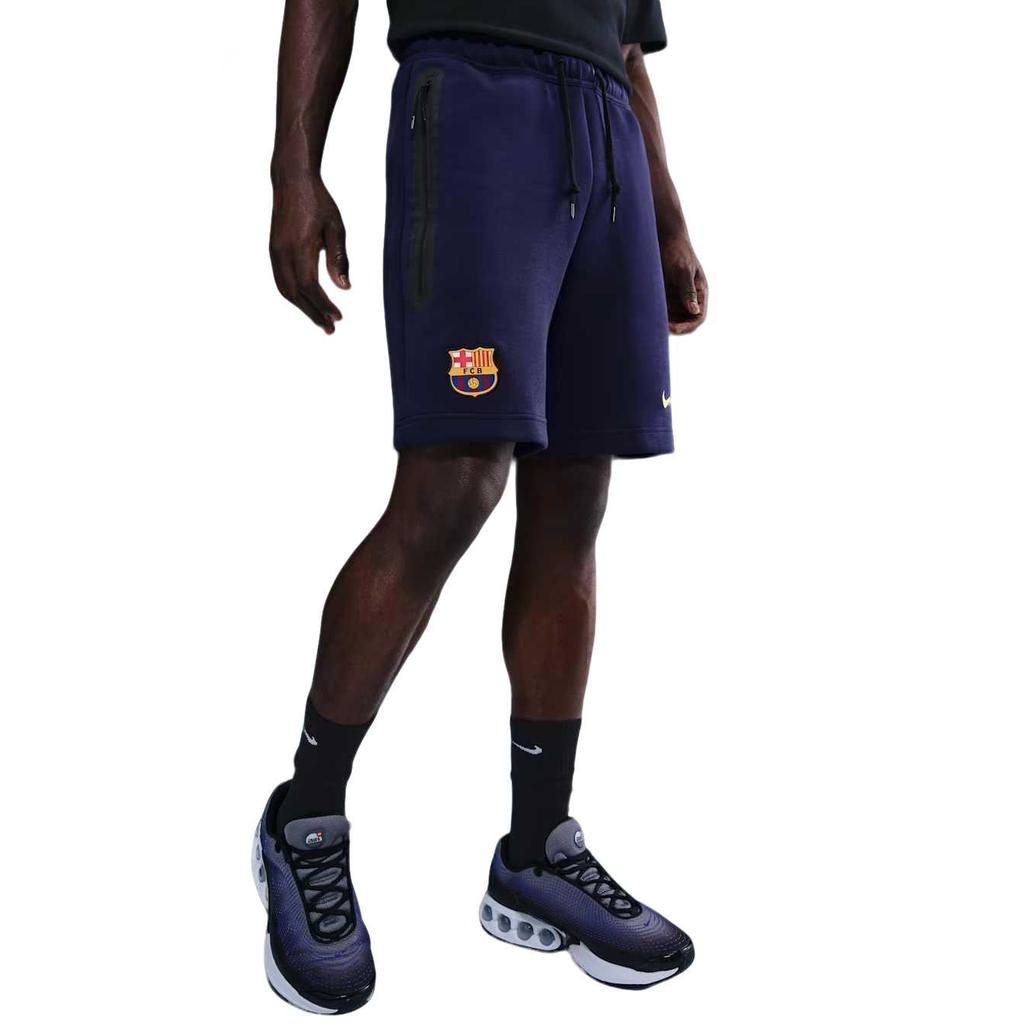 Nike Pantaloncini in Pile da Calcio Nike Tech da Uomo Fc Barcelona HJ6465-594