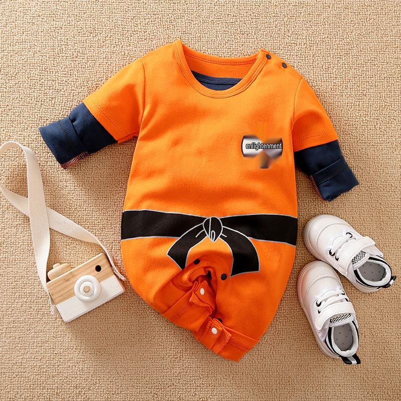 Goku Series Baby Short Sleeve Onesie - Newborn Cotton Romper