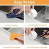 1PC transparent kitchen bathroom sealing tape - self-adhesive waterproof and mildew-proof caulking strip