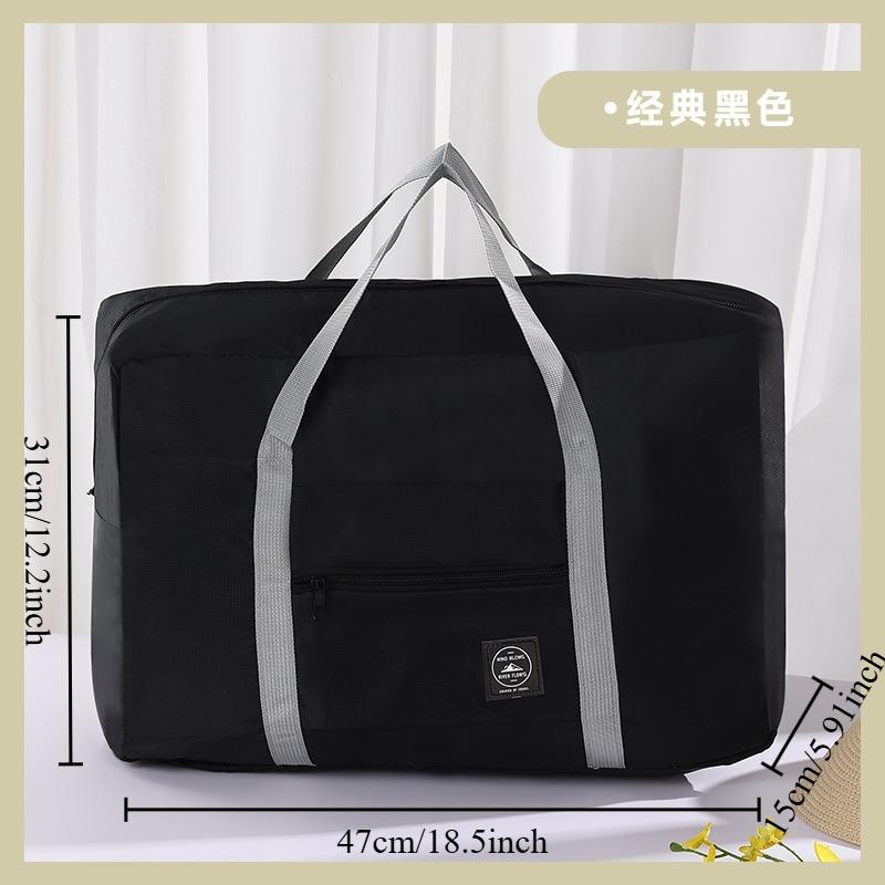 

Travel Folding Bag Can Be Fitted with A Suitcase for Travel Storage with A Large Capacity for Moving and Organizing чёрный