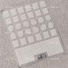 Retro White Lace Fabric Piece Bowknot English Letter Decorative Border Irregular Cloth Block Adhesive Nail Art Stickers Decals