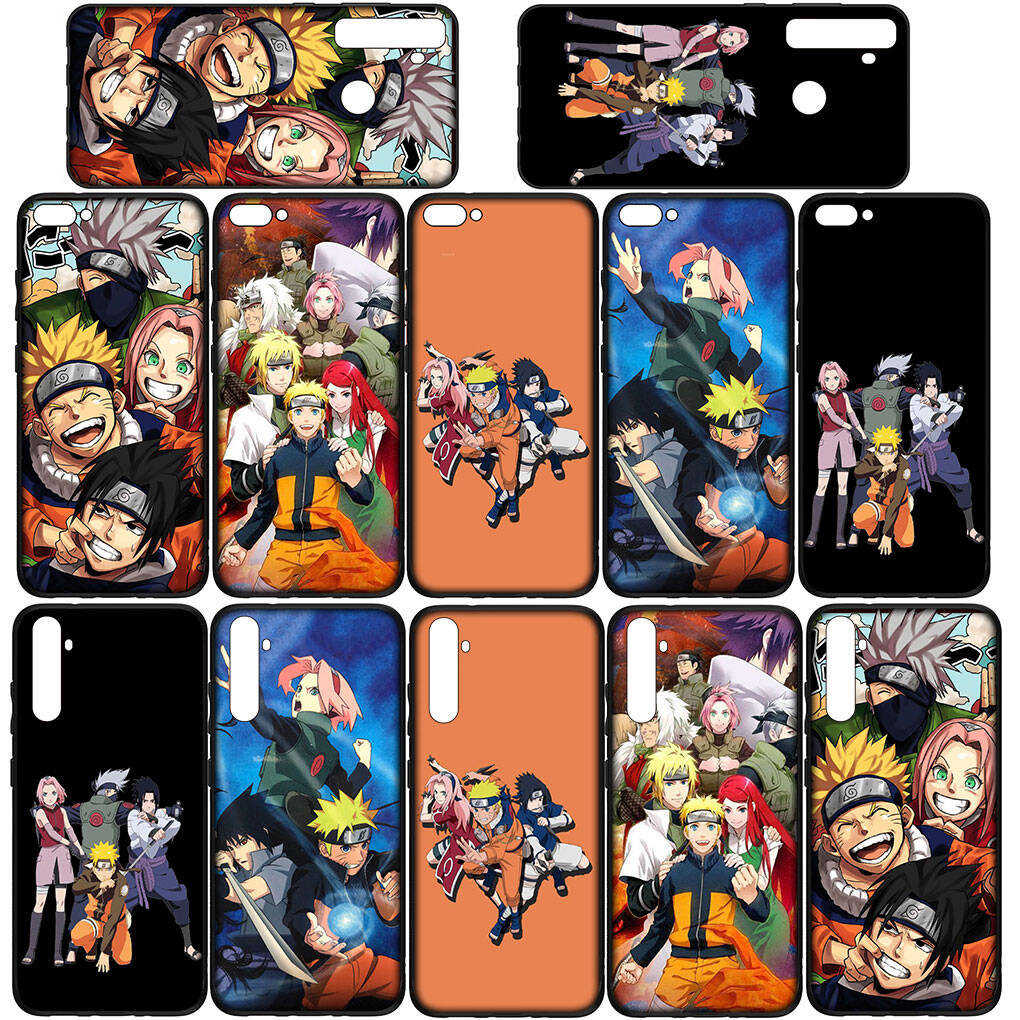 Case for iPhone 17 15 16 Plus Xiaomi Poco X7 X6 F8 F7 C85 C75 Redmi Note 14 12 11 13 Pro Max A4 14C 13C 15C Kakashi Sasuke Cute Narutos Haruno Sakura