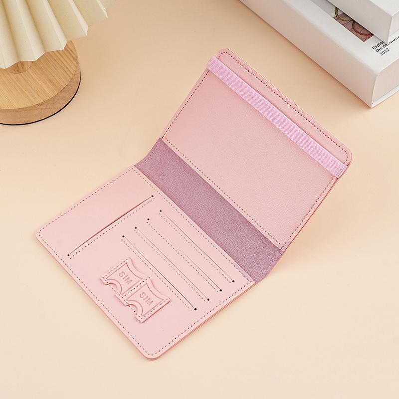Waterproof Passport Holder Covers Case Travel Pu Leather Credit Card Wallet Cute Passport Book For Women/Men Passport Cover