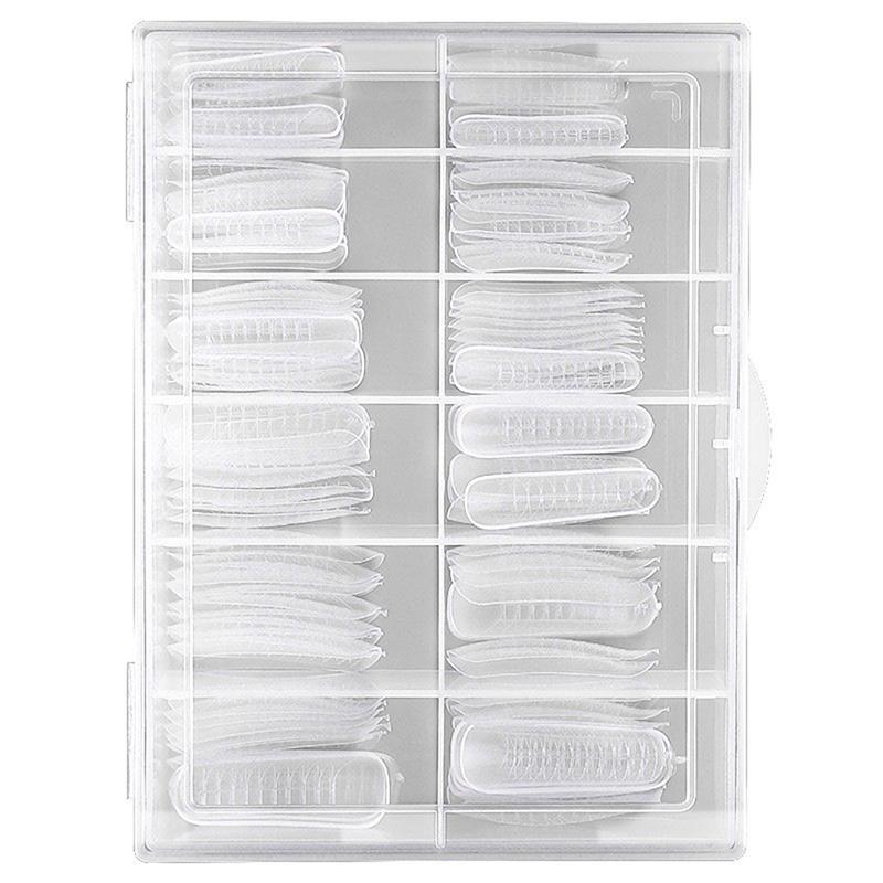 120 Pcs False Nail Tips Clear Matt Soft Fake Nails Extension For Home Diy Nail Salon Manicure