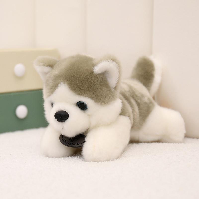 

Plush Charming Siberian Husky Dog Stuffed Animal Toy Perfect For Gifts Kids StyleA