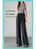 YAMAMOTO Women's Linen Pants - Summer 2026 High Waist, Drapey, Casual, Narrow Straight, Wide-Leg Style.