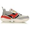 New LiNing Zhengrong Cushioning Anti-Slip And Wear-Resistant Low-Top Sports Casual Shoes Women's White Gray AGLP086-1