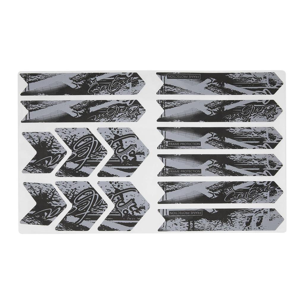 ENLEE Scooter Frame 3D Night Reflection Removeable Sticker Scooter Paster Guard Cover