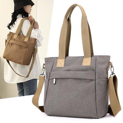 Borsa a tracolla singola da donna con tracolla obliqua, nuova borsa alla moda di grande capacità, borsa tote casual semplice di grande capacità