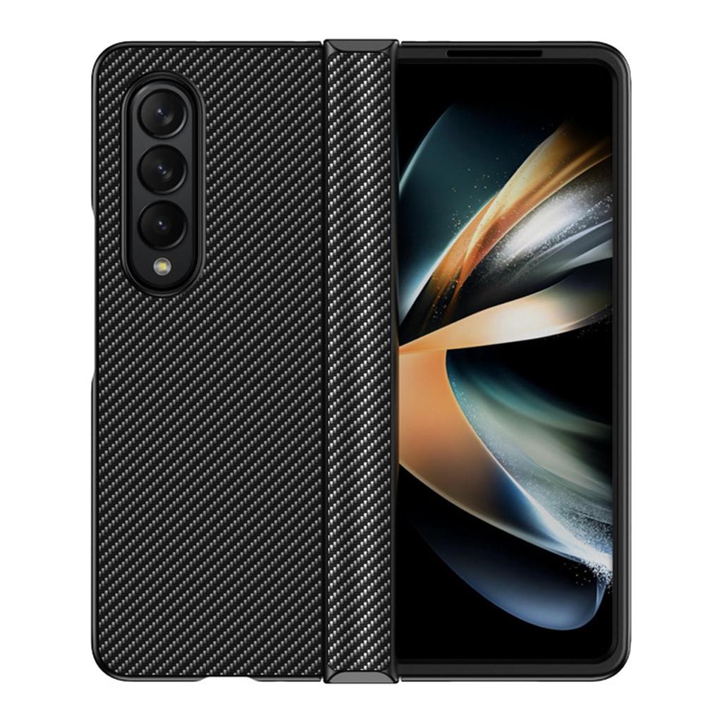 Leather Case For Samsung Galaxy Z Fold 4 5g Hinge Full Body Shockproof Case Leather Folding Phone Case Slim Protection Cover