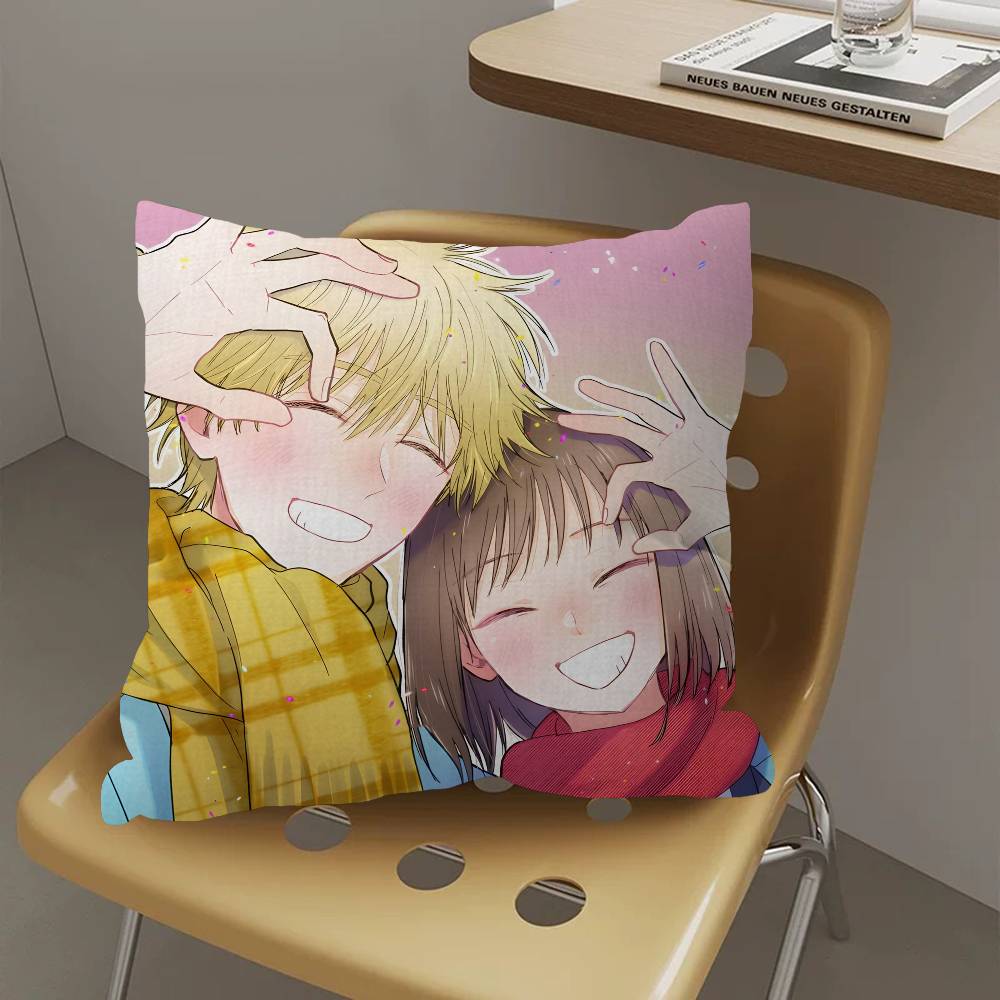 Skip And Loafer Anime Cushion Cover Pillowcase Upholstery Sofa Throw Pillow Home Decor Pillowcas