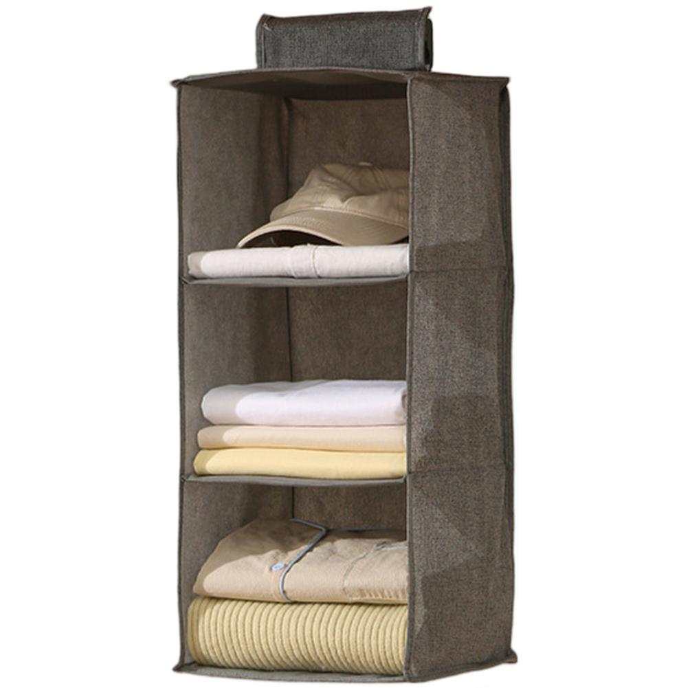 Faltbarer Aufbewahrungs-Organizer Hängendes Schrankregal Einfache Montage