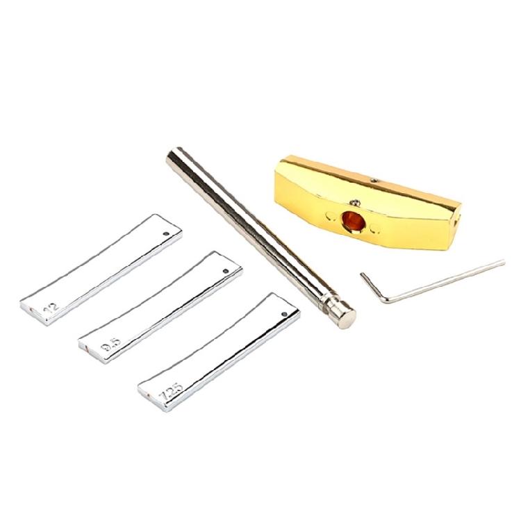 Fretboard Press Caul and Radian Fret Inserts with Wrench Luthiers Repair Tool