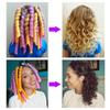 Heatless Hair Curler 10/12 Pcs No Heat Hair Curls Ribbon Rollers Sleeping Soft Headband Hair Curlers Woman Hairs Styling Tools