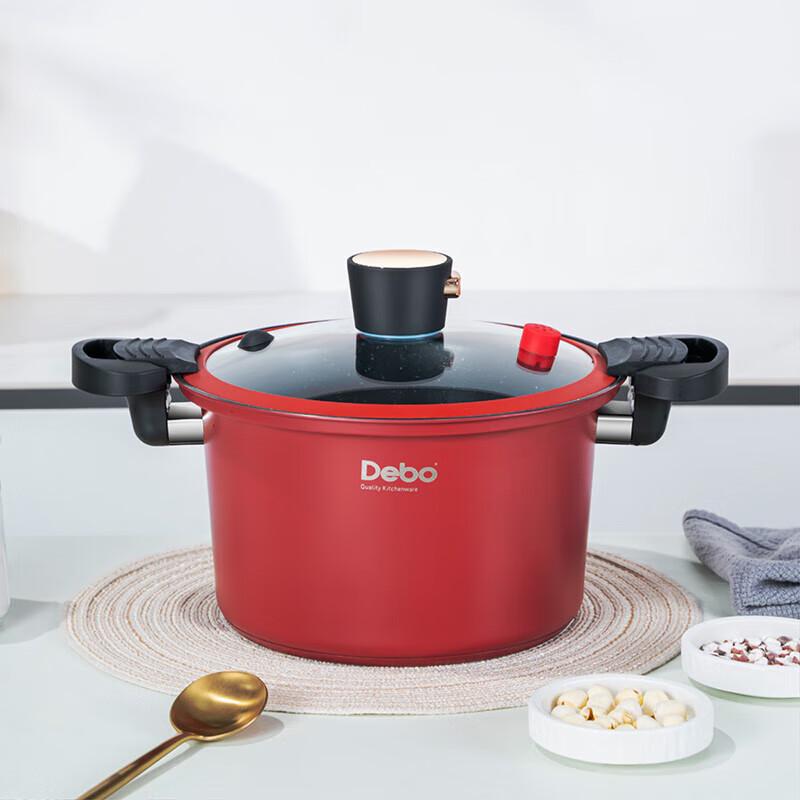 Debo 24cm Red Micro Pressure Cooker