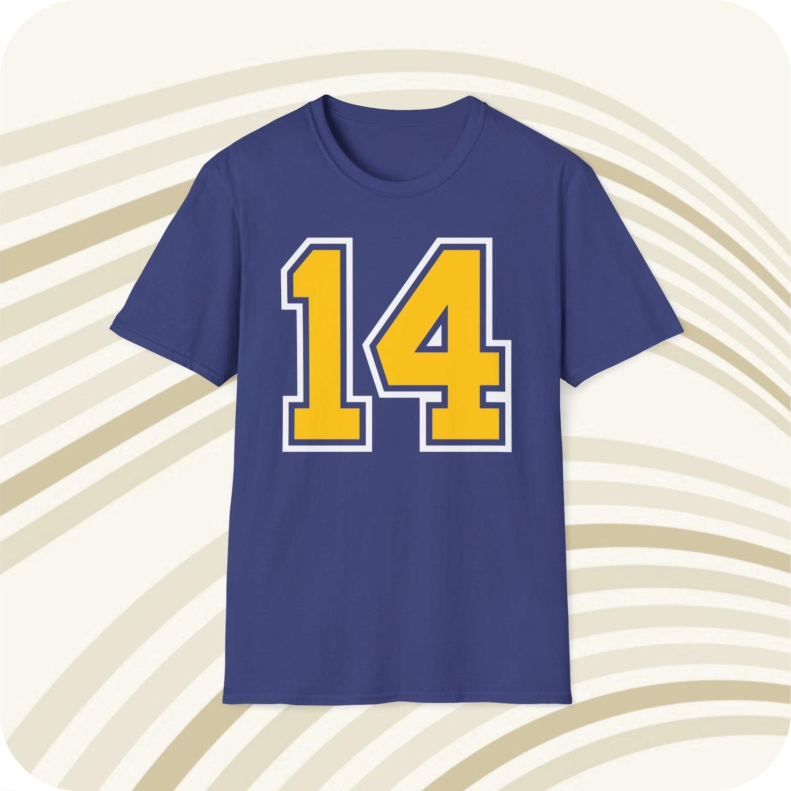 

Dan Fouts #14 San Diego Chargers Jersey T shirt - Front & Back Print 3XL