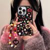 Case For Redmi Note 14 4G 13 12 PRO 5G Plus 11S 13C 14C 12C 12 13 A5 A3 Bracelet Chain Cute Pingu PU Leather Cover