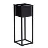 Kwietnik Loftowy Concove 60 Cm Czarny