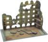TOMYTEC GeoColle Combat Series DCM04 Destroyed Building C Painted Plastic Model 311874 1/144