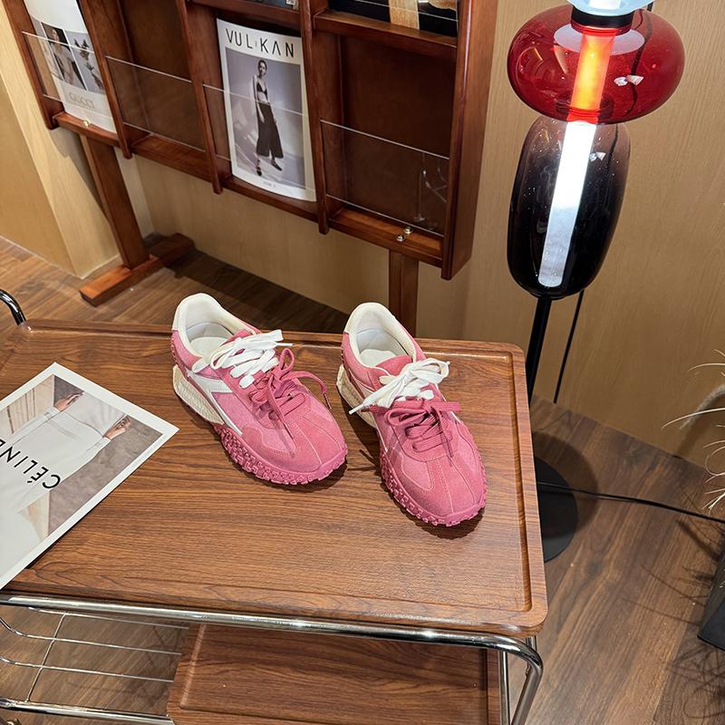 Blue Cabinet, Inner Height-increasing Moral Training Shoes for Women, Small People, Thick-soled and Versatile Forrest Gump Casual Sports Shoes, Autumn