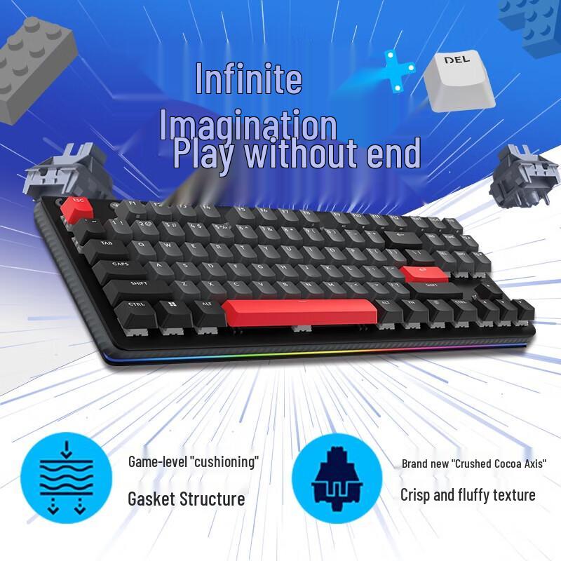 

Logitech G517 87-Key Tri-Mode Gaming Keyboard