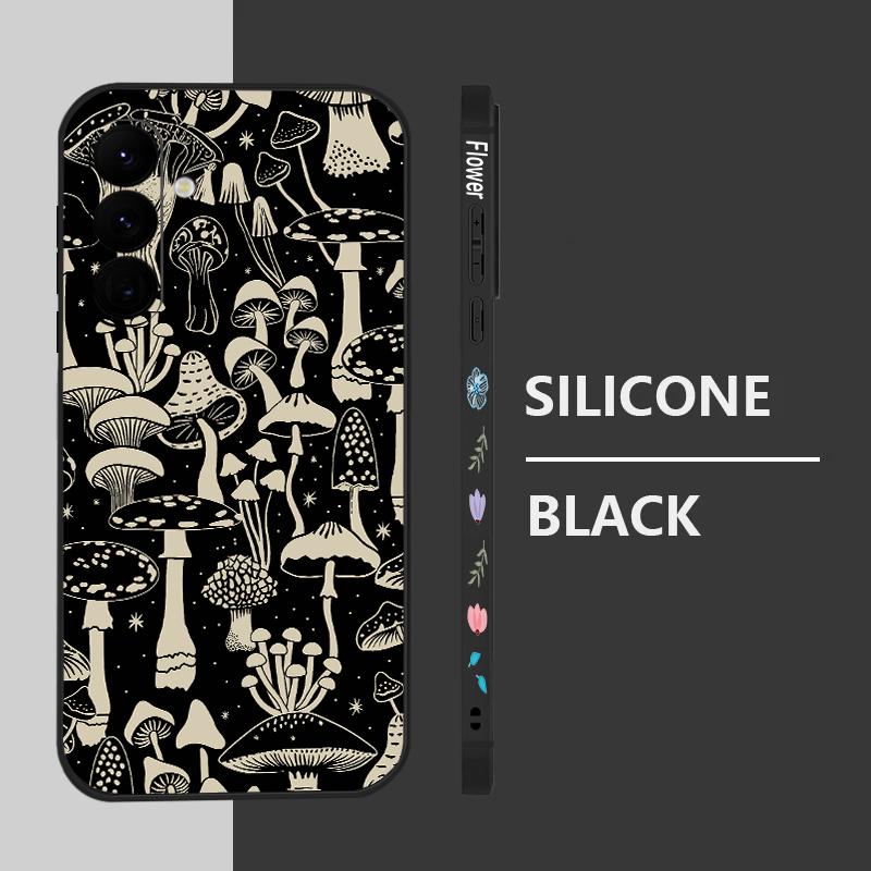 Floral Pattern Case For Samsung Galaxy S26 S25 Ultra S24 S23 S22 Plus S21 FE A15 A16 A17 A35 A36 A54 A55 A56 5G Soft Cover