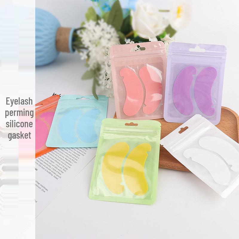 U-Shaped Silicone Eyelash Perming Pads & Extension Tools - Beauty & Isolation Eye Patches