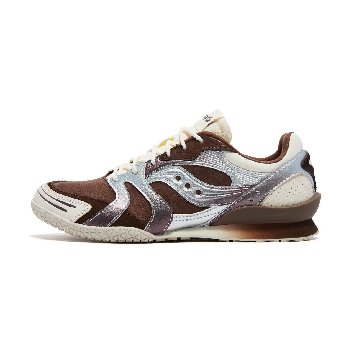 

Saucony Bullet V2 Comfortable Soft Flexible Fashionable Casual Running Shoes Women sneaker Beige Brown S79089-2 39