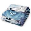 Printed Blanket Comfortable Soft Sofa Talk Blanket