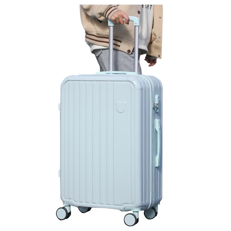 Zhili 108 Bear Design Hardside Luggage 20 Inches