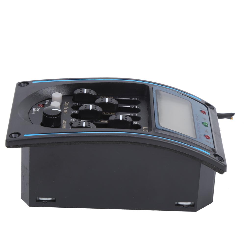 5 Band Guitar Pickup LCD Equalizer Tuning Adjustable Musical Instrument Supplies