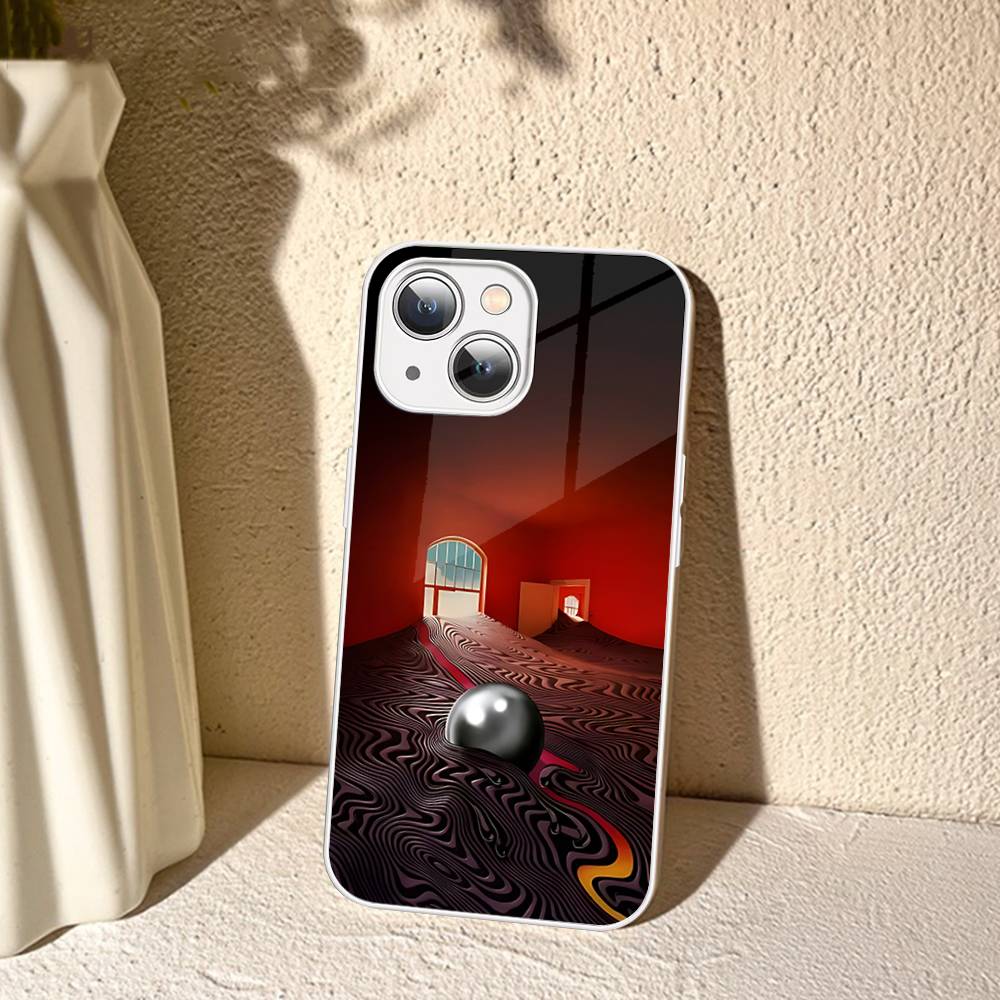 Band T-Tame Impala Gehärtetes Glas Für Iphone 14 13 12 11 Pro Mini XS MAX 14Plus X XS XR Hülle