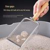 Stainless Steel Fine Mesh Cat Litter Scoop and Pet Poop Shovel for Cats, Dogs, Reptiles, and Button Quails