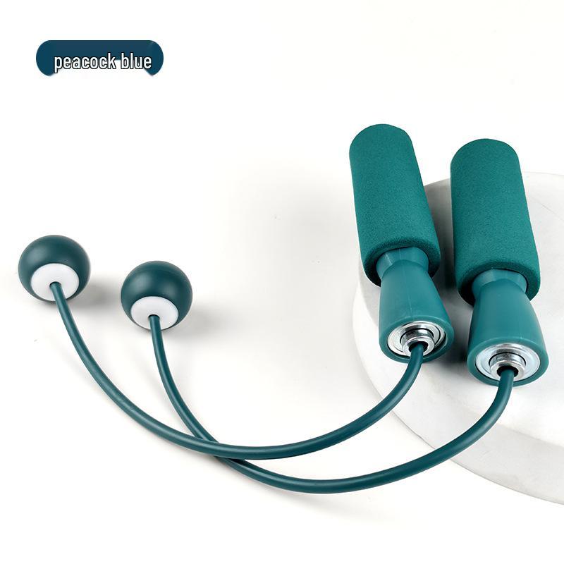 Adult Fitness Skipping Rope - Durable Steel Wire for Exercise & Fat Burning, Ideal for Students and Home Workouts.
