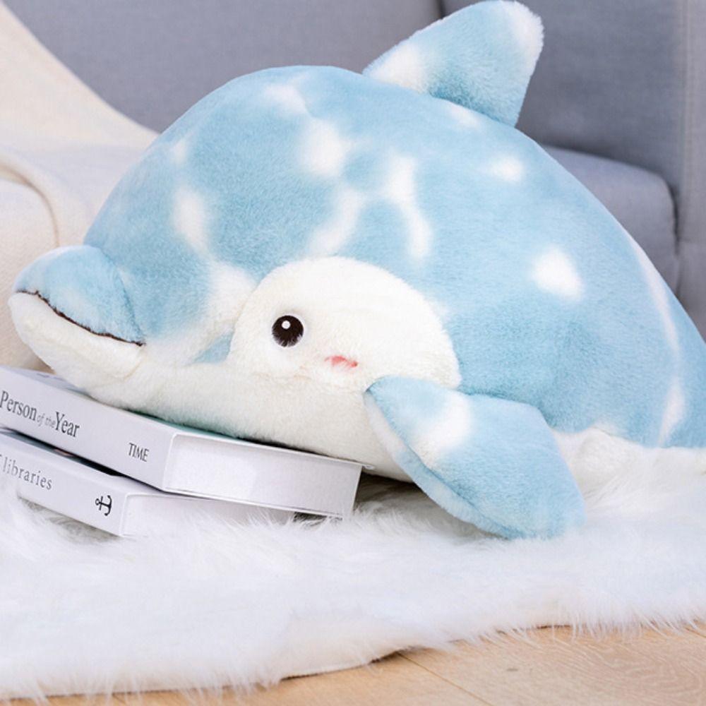 Piebald Shark Plush Toy Ocean Series Marine Animal Stuffed Toy Spotted Shark Doll  Sleeping Pillow