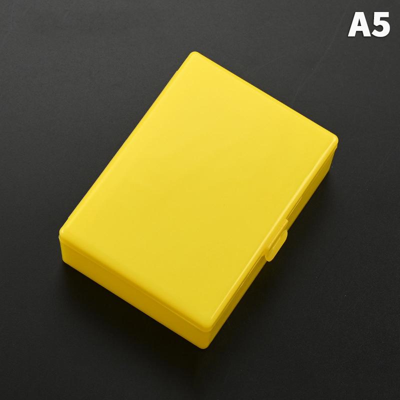 

Transparent Plastic Poker Storage Box Pocards Small Card Storage Box Desk Organizer Box Classification Box Stationery