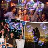 10Pcs Led Luminous Bobo Balloons with Light String Clear Balloon Festival Decor Birthday Wedding Party Supplies Baby Shower