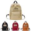 New Kids Backpack Unisex Elementary Students Simple Nylon Lightweight Design