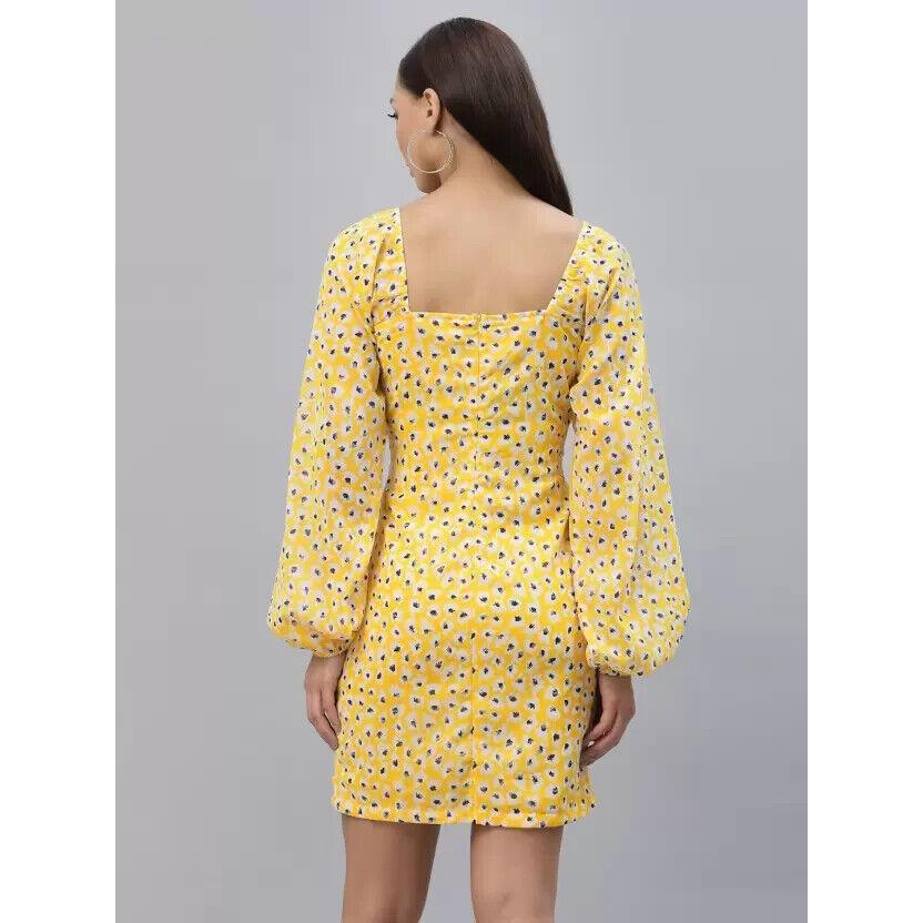 Bedrucktes Bodycon Lässiges Western Stilvolles Kleid | A-Linienförmiges Lässiges Party Mini VFF-5200