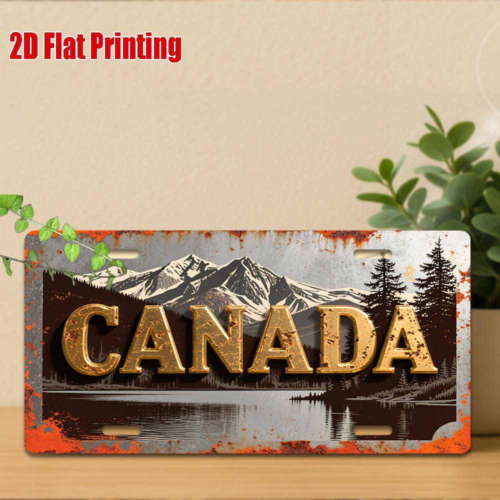 D Flat D Flat Printing pc Budapest River Skyline Metal Sign for Decorationg Only Outdoor Wall Art ( )