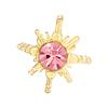 New Fashion Pink Heart Butterfly Starfish Bow 3D Crystal Charm Beads Accessories DIY Making Ring Necklace Bracelet Shiny Jewelry
