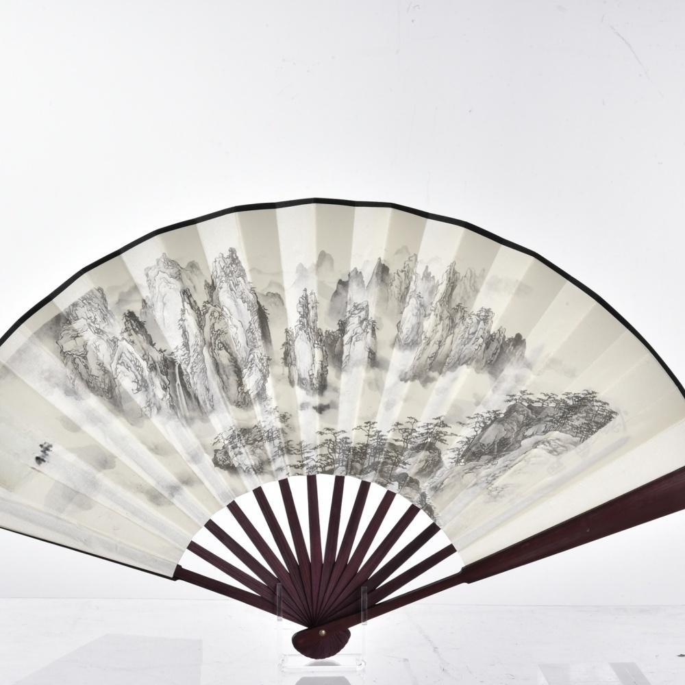 Acrylic Fan Display Stand For Folding Fans Organizer Rack Holder Storage Showcase
