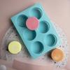 Cake Mold Food Grade Easy Release Reusable 6 Cavity Column Ice-cream Jelly Pudding Soap Mould Kitchen Tools